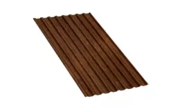 Профнастил МП20 B ECOSTEEL Matt 0,5 мм Мореный дуб купить в екатеринбурге