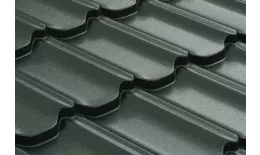 Металлочерепица GL Kvinta Plus 3D 0,5 GreenCoat Pural RAL 6020 Хромовая зелень купить в екатеринбурге