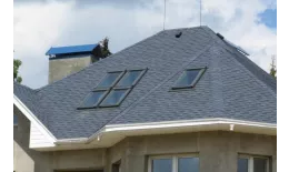 Вид на крыше Гибкая черепица CertainTeed Landmark