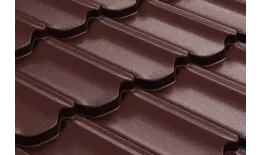 Металлочерепица GL Kvinta Plus 0,5 GreenCoat Pural RAL 3009 Оксидно-красный купить в екатеринбурге