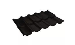 Металлочерепица GL Kvinta Uno 0,5 GreenCoat Pural RR 32 темно-коричневый купить в екатеринбурге