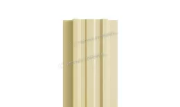 Штакетник Металл Профиль LANE-Т (прямой) NormanMP 0,5 мм RAL 1015 светлая слоновая кость купить в екатеринбурге