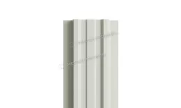 Штакетник Металл Профиль LANE-Т (прямой) NormanMP 0,5 мм RAL 9003 сигнальный белый купить в екатеринбурге