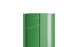 Штакетник Металл Профиль ELLIPSE-Т (Прямой) Полиэстер 0,45 мм RAL 6002 Лиственно-зеленый купить в екатеринбурге