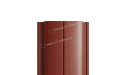 Штакетник Металл Профиль ELLIPSE-Т (Прямой) PURETAN 0,5 мм RR 29 бургудский купить в екатеринбурге