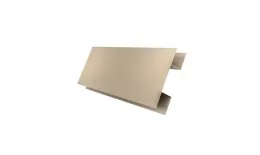 Планка H-образная Grand Line БХ new 0,5 Satin с пленкой RAL 1015 Светлая слоновая кость купить в екатеринбурге