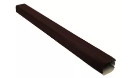 Труба прямоугольная Grand Line Vortex Matt 1м RAL 8017 Коричневый купить в екатеринбурге