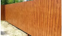 Забор из профнастила С8 под дерево купить в екатеринбурге