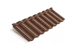 Композитная черепица Metrotile MetroBond Кофе купить в екатеринбурге