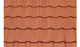 Керамическая черепица Braas Рубин 9V Натуральный красный купить в екатеринбурге