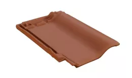 Керамическая черепица Braas Рубин 9V Натуральный красный купить в екатеринбурге