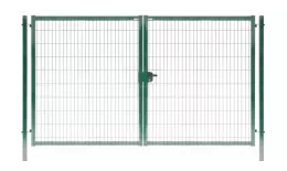 Ворота Medium New Lock 1,53х3,5 RAL 6005 GL купить в екатеринбурге