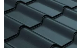 Металлочерепица GL Kamea 0,5 GreenCoat Pural Matt RAL 7024 мокрый асфальт купить в екатеринбурге