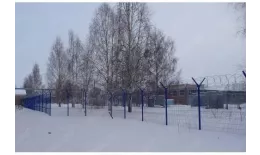 Спиральный барьер безопасности из армированной колючей ленты:бухты 600мм витков в п.м. 4, клепок -3 ГОСТ 3282-74 (10м) GL купить в екатеринбурге