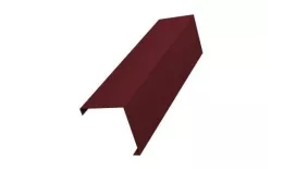 Декоративная накладка на столб угловая жалюзи Milan,Tokyo 0,5 Atlas с пленкойRAL 3005 красное вино GL купить в екатеринбурге