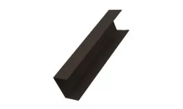 Крышка 65х60 жалюзи Milan, Tokyo 0,5 GreenCoat Pural BT, matt RR 32 темно-коричневый (RAL 8019 серо-коричневый) (для калиток и ворот) GL купить в екатеринбурге