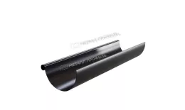 Желоб водосточный МЕТАЛЛ ПРОФИЛЬ PURMAN BLACK EDITION D125х3000 Ral 9005 купить в екатеринбурге