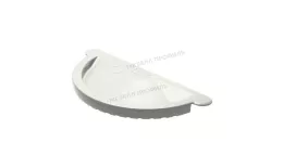 Заглушка желоба МЕТАЛЛ ПРОФИЛЬ Foramina PUR D125 Ral 9010 купить в екатеринбурге