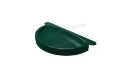 Заглушка желоба МЕТАЛЛ ПРОФИЛЬ Foramina PUR D150 Ral 6005 купить в екатеринбурге