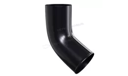 Колено сливное МЕТАЛЛ ПРОФИЛЬ PURMAN BLACK EDITION D100 Ral 9005 купить в екатеринбурге