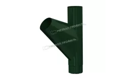 Тройник трубы МЕТАЛЛ ПРОФИЛЬ Foramina PUR D100 Ral 6005 купить в екатеринбурге