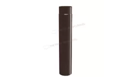 Труба водосточная МЕТАЛЛ ПРОФИЛЬ Foramina PUR D100х3000 Ral 8017 купить в екатеринбурге