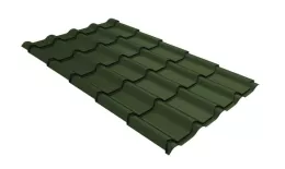 Металлочерепица GL Kamea 0,5 GreenCoat Pural BT RAL 6020 хромовая зелень купить в екатеринбурге
