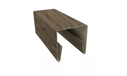 Планка П-образная заборная 20 0,45 Print Elite Nordic Wood TwinColor (2,5м) купить в екатеринбурге