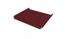 Кликфальц Fin 24 Grand Line 0,5 Satin Matt с пленкой на замках RAL 3005 красное вино купить в екатеринбурге