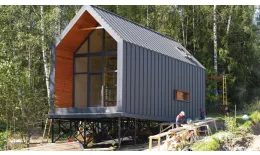 Кликфальц Line Grand Line 0,5 Satin Matt с пленкой на замках RAL 7024 мокрый асфальт купить в екатеринбурге