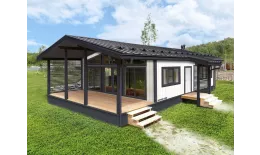 Кликфальц Pro Grand Line 0,45 Drap ST с пленкой на замках RAL 9005 черный купить в екатеринбурге