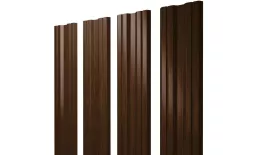 Штакетник Twin с прямым резом 0,45 Print Elite Choco Wood Twin с прямым резомColor купить в екатеринбурге
