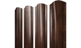 Штакетник Круглый фигурный 0,45 Print Elite Cherry Wood TwinColor купить в екатеринбурге