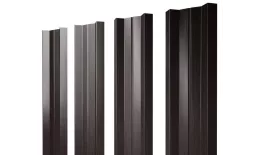 Штакетник М-образный А с прямым резом 0,45 Print Elite Coffee Wood Blesk TwinColor купить в екатеринбурге