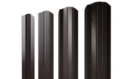 Штакетник М-образный А фигурный 0,45 Print Elite Coffee Wood Blesk TwinColor купить в екатеринбурге