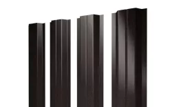 Штакетник П-образный A с прямым резом 0,45 Print Elite Coffee Wood Blesk TwinColor купить в екатеринбурге