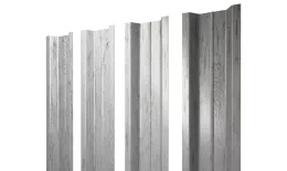 Штакетник П-образный В с прямым резом 0,45 Print Elite Snow Wood TwinColor купить в екатеринбурге