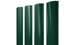 Штакетник Полукруглый Slim с прямым резом 0,5 PE RAL 6005 зеленый мох купить в екатеринбурге