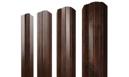 Штакетник М-образный А фигурный 0,45 Print Premium Cherry Wood купить в екатеринбурге