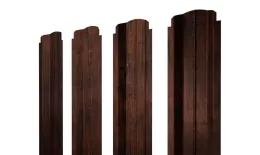 Штакетник П-образный В фигурный 0,45 Print Premium Cherry Wood купить в екатеринбурге