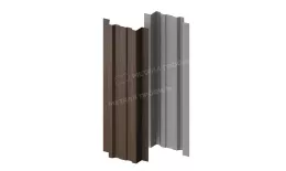 Штакетник металлический МЕТАЛЛ ПРОФИЛЬ LАNE-T 16,5х99 (VALORI-20-OxiBеige-0.5) купить в екатеринбурге