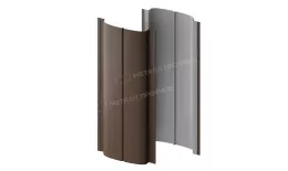 Штакетник металлический МЕТАЛЛ ПРОФИЛЬ ELLIPSE-T 19х126 (VALORI-20-OxiBеige-0.5) купить в екатеринбурге