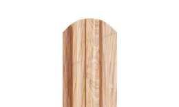 Штакетник металлический МЕТАЛЛ ПРОФИЛЬ LАNE-O 16,5х99 (ECOSTEEL_T-01-Кедр-0.5) купить в екатеринбурге