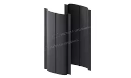 Штакетник металлический МЕТАЛЛ ПРОФИЛЬ ELLIPSE-T 19х126 (VikingMP Д-01-7024\7024-0.45) купить в екатеринбурге