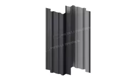 Штакетник металлический МЕТАЛЛ ПРОФИЛЬ TRAPEZE-T 16,5х118 (VikingMP E-20-7024-0.5) купить в екатеринбурге