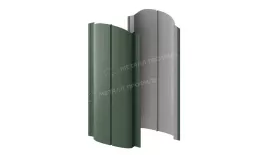Штакетник металлический МЕТАЛЛ ПРОФИЛЬ ELLIPSE-O 19х126 (PURETAN-20-RR11-0.5) купить в екатеринбурге