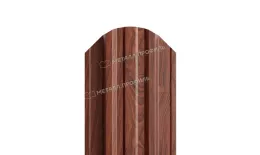 Штакетник металлический МЕТАЛЛ ПРОФИЛЬ TRAPEZE-O 16,5х118 (ECOSTEEL-01-МореныйДуб-0.5) купить в екатеринбурге