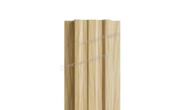 Штакетник металлический МЕТАЛЛ ПРОФИЛЬ LАNE-T 16,5х99 (ECOSTEEL_ТД-01-ЗолотойДуб-0.5) купить в екатеринбурге