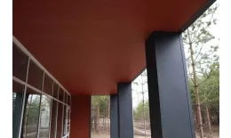 Вертикаль 0,2 gofr 0,5 Satin Matt с пленкой RAL 8004 терракота купить в екатеринбурге