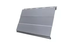 Вертикаль 0,2 prof 0,5 Satin с пленкой RAL 9006бело-алюминиевый купить в екатеринбурге